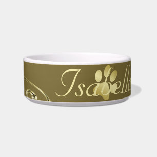 Luxury gold metal decorative on  Military gold Bowl