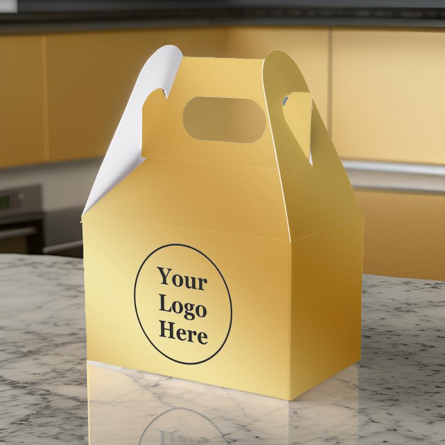 Luxury gold metallic favor box (Creator Uploaded)