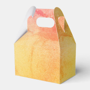 Luxury Gold & Pink Favour Box
