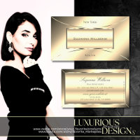 Luxury Golden Glamourous Decorated Chic Eye Catche