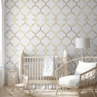 Luxury Golden Islamic Geometric Pattern Motifs