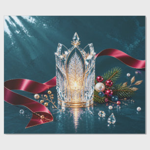Luxury Gothic Christmas Wrapping Paper