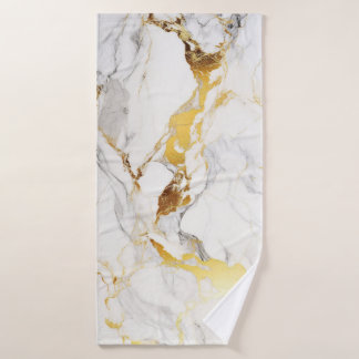 Luxury Grey and Gold Texture Marbre blanc