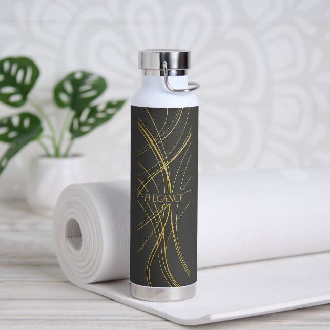 Luxury Gym Water Bottle (Yoga)