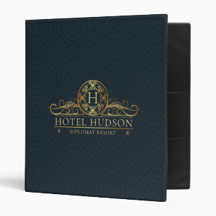 Luxury Hotel Business Design Binder