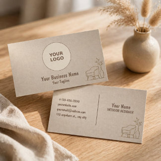 Luxury Interior Design Business Card