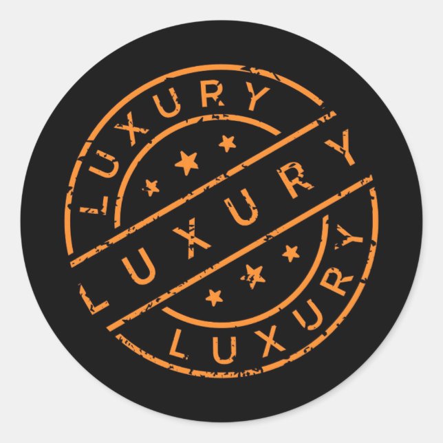 Luxury Label Stickers (Front)