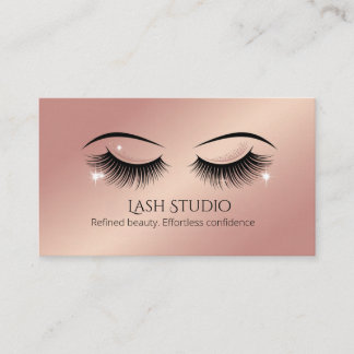 Luxury Lash Business Card Luxury Design