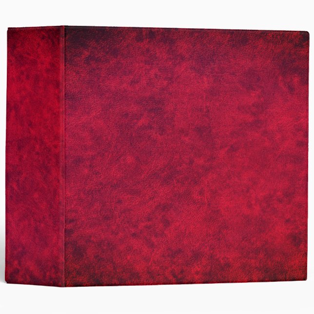 Luxury Leather - Managers Fashion Binder (Front/Spine)