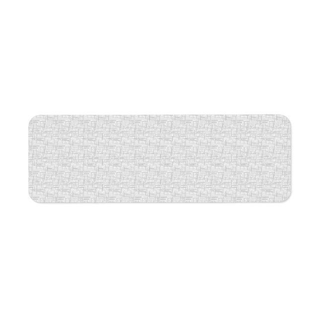 Luxury Linen Texture Return Address Labels (Front)