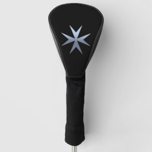 Luxury Maltese Cross  Golf Head Cover