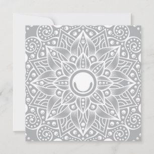 Luxury Mandala 14 Holiday Card