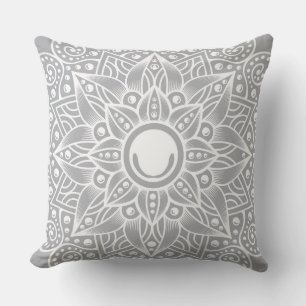 Luxury Mandala 14 Throw Pillow