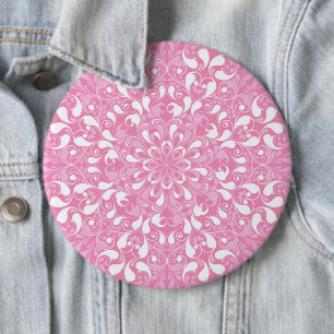 Luxury Mandala 18 6 Inch Round Button