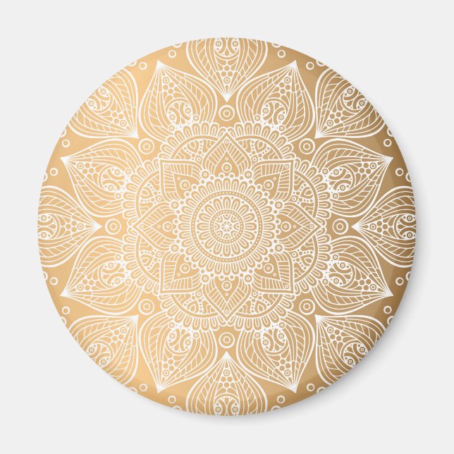 Luxury Mandala 35 Magnet (Front)