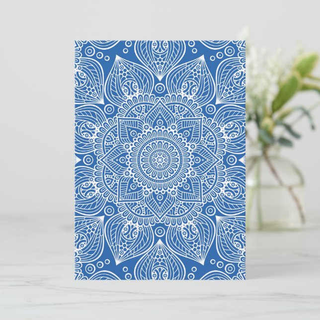 Luxury Mandala 36 Card (Standing Front)
