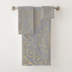 Luxury Mandala 49 Bath Towel Set