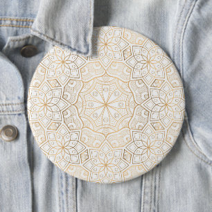 Luxury Mandala 4 6 Inch Round Button