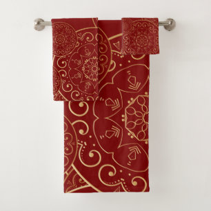 Luxury Mandala 50 Bath Towel Set
