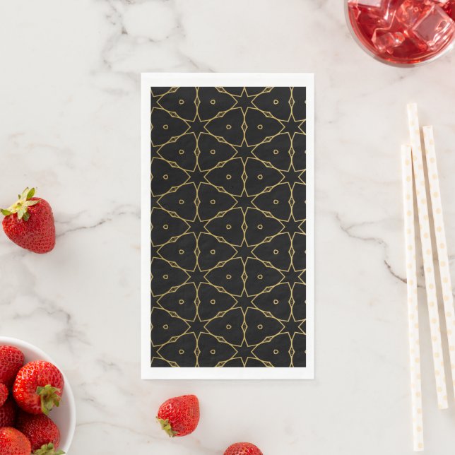 Luxury Mandala 51 Napkin (Insitu)
