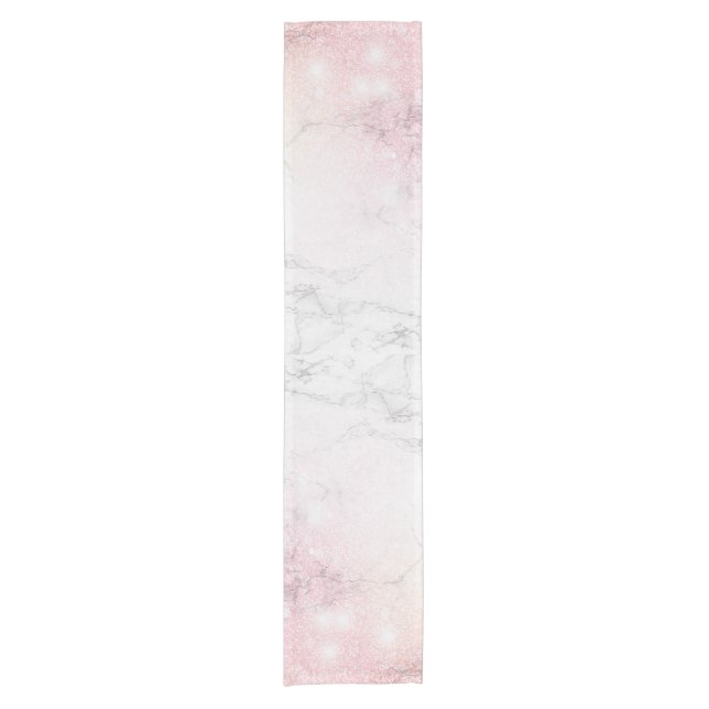 Luxury Marble design Short Table Runner (Front)