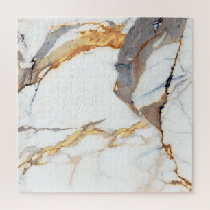 Luxury Marble: Golden Italian Texture Jigsaw Puzzle