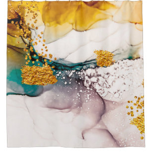 Luxury marble with glitter gold