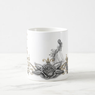 Luxury meets romance. coffee mug