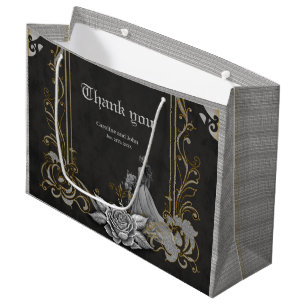 Luxury meets romance. large gift bag