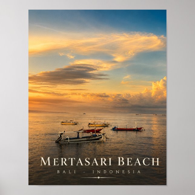Luxury Mertasari Beach Bali Poster (Front)