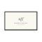Luxury Minimal Monogram Black Ivory Chic Stylish