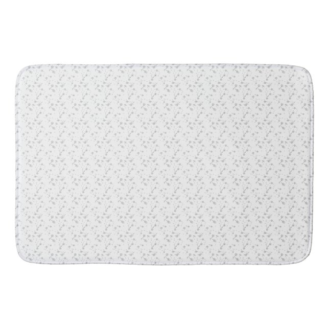 Luxury Minimal Star-Dust Spa Bath Mat (Front)