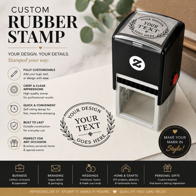 Luxury Minimalist Line Art Rubber Stamp (Creator Uploaded)