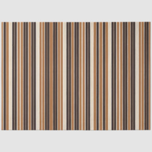 Luxury Modern Brown White Linen Texture Collection Tissue Paper