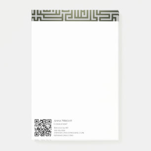 Luxury Modern Geometric Post-it Notes