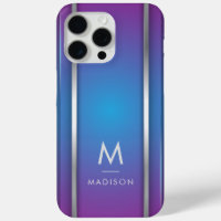 Luxury Modern Minimal Abstract Violet Blue