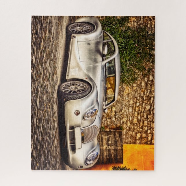 Luxury Morgan Roadster Aero Coupe Sports Car Jigsaw Puzzle (Vertical)