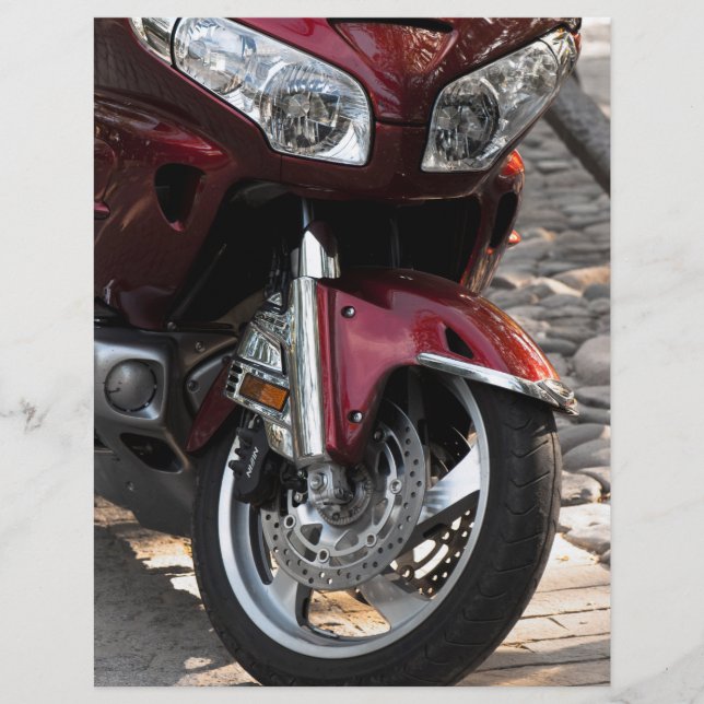 Luxury motorbikes flyer (Front)