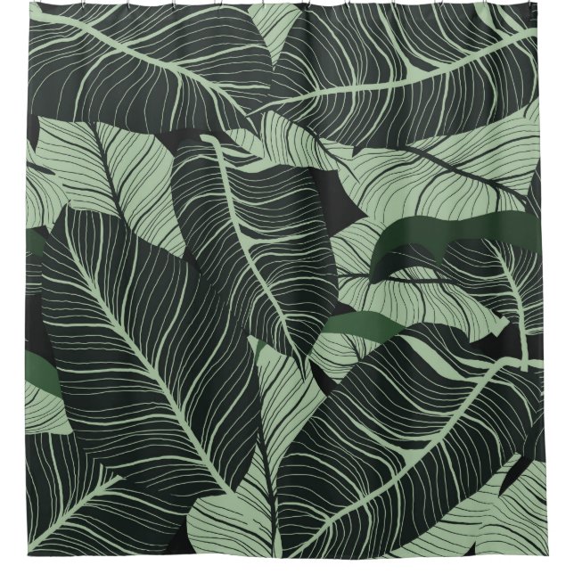 Luxury nature leaves background. Floral pattern, T (Front)