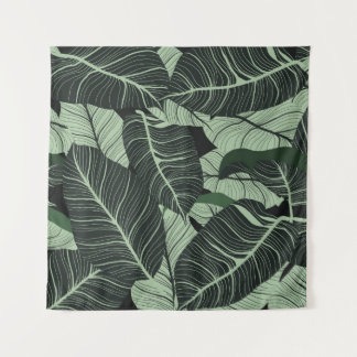 Luxury nature leaves background. Floral pattern, T Tapestry