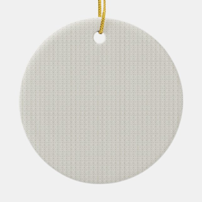 Luxury Neutral Christmas Ornament (Front)