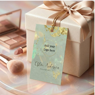 Luxury Opal Gift Tag For Packaging
