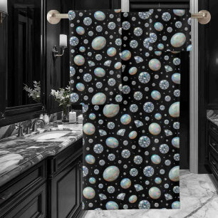 Luxury Opals and Diamonds Towel Set