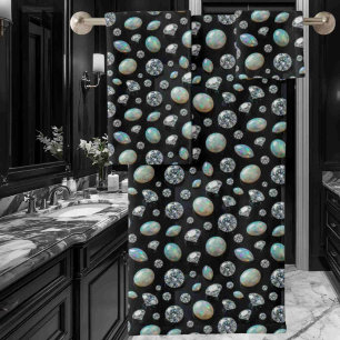 Luxury Opals and Diamonds Towel Set