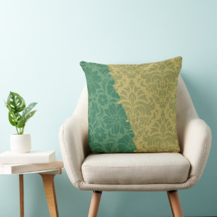 Luxury Ornamental Elements Throw Pillow