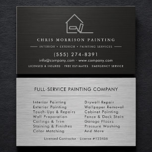 Luxury Painter Business Card