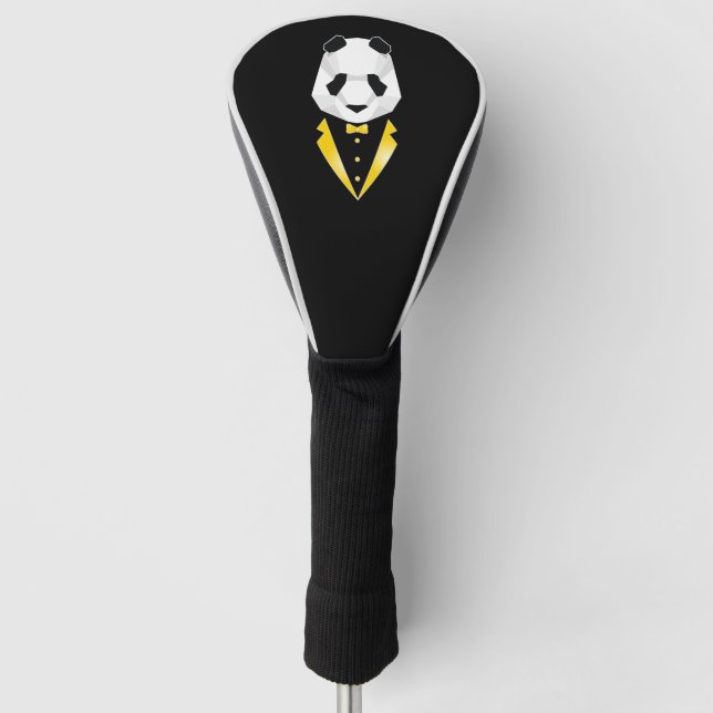 Luxury Panda Golf Head Cover (Front)