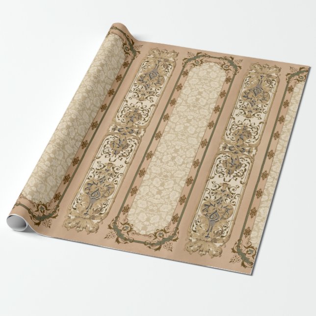 Luxury Patterned Wrapping Paper (Unrolled)
