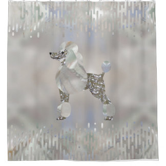 Luxury Pearl and Abalone Poodle