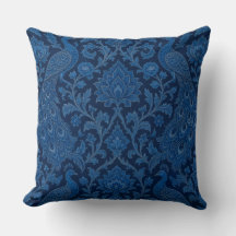 Luxury Persian deep Peacock Blue Pattern